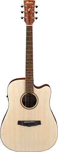 Ibanez Pf10Ce-Opn - Chitarra Acustica Cutaway Dreadnought A 6 Corde Con Accordatore Onboard