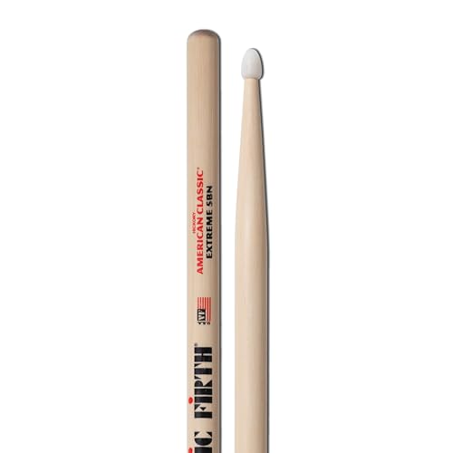 Vic Firth - Bacchette Per Batteria Serie American Classic® Extreme - X5Bn - Hickory Americano - Punta Di Nylon