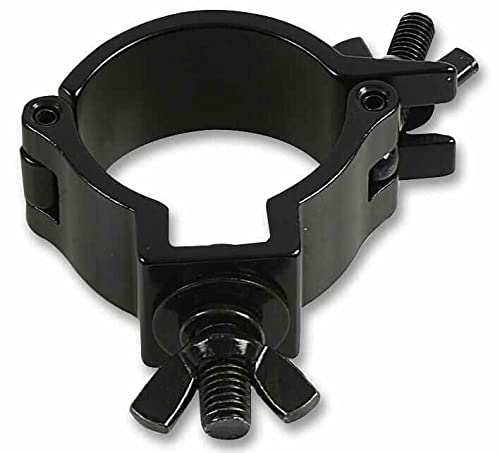 Global Truss - Morsetto A Mezzo Accoppiatore, Colore: Nero