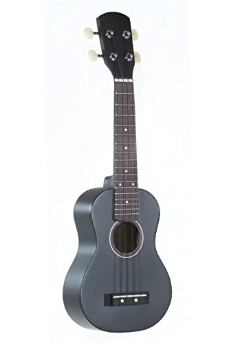 Gewapure Ps512822 Ukulele Soprano Almeria Color Nero Opaco