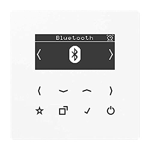 Jung Dab Ls Bt Sw - Radio Intelligente, Dab+ E Bluetooth, Colore: Bianco Alpino