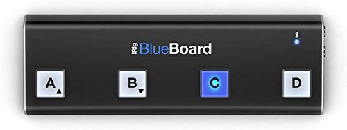 Ik Multimedia Irig Blueboard - Pedaliera Midi Bluetooth Per Iphone, Ipad E Mac