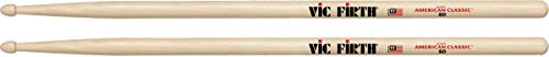 Vic Firth - Bacchette Per Batteria Serie American Classic® - 8D - Hickory Americano - Punta Di Legno