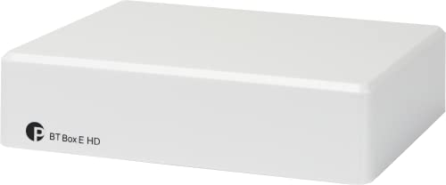 Pro-Ject Bt Box E Hd, Ricevitore Audio Ad Alta Definizione Bt5.0 Con Aptx Hd, Bianco