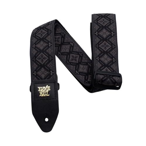 Ernie Ball, Tracolla Per Chitarra Jacquard Regal Black