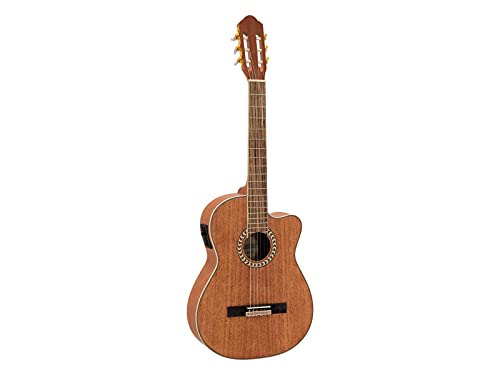 Dimavery Cn-300 Chitarra Classica, Mahogany