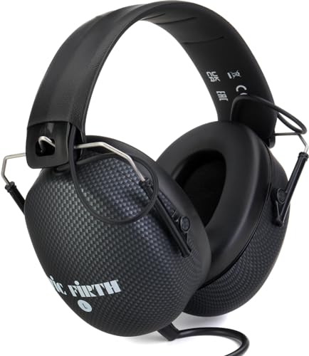 Vic Firth - Cuffie Stereo Isolamento Acustico V.2 - Nere