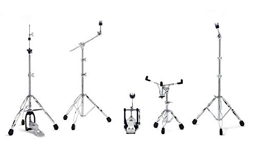 Gibraltar Hardware Pack 5700Pk, Composto Da: 5706 Asta Per Rullante, 5707 Asta Per Charleston, 5709 Asta Per Piatti Giraffa, 5710 Asta Per Piatti, 571