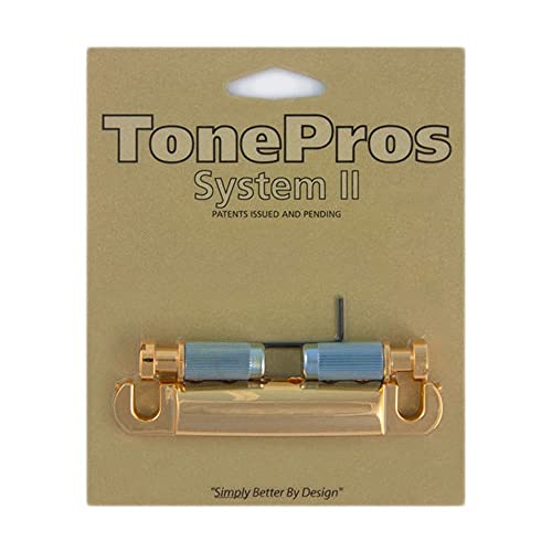 Tonepros Tailpiece, Metrisch Gold - Ponti E Cordiere Per Chitarra