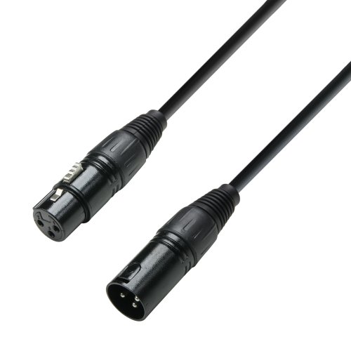 Adam Hall - Cavo Dmx, 3 Poli, 10M, Da Xlr Maschio A Xlr Femmina