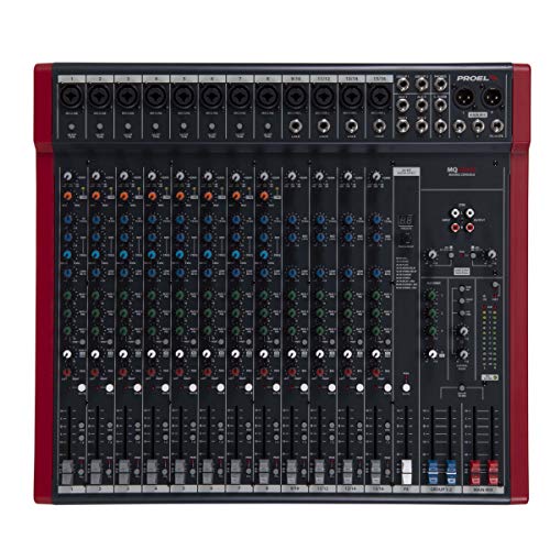 Mixer Proel Mq16Usb 16 Canali Con Usb