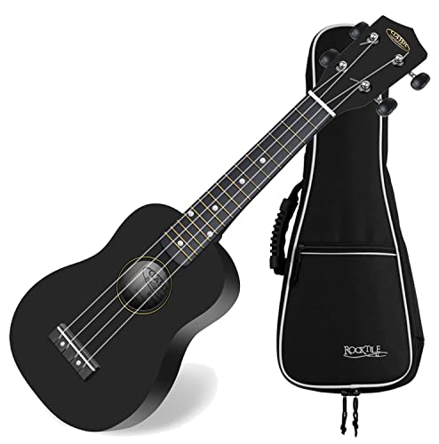 Classic Cantabile Us-100 Bk Ukulele Soprano, Nero Con Custodia