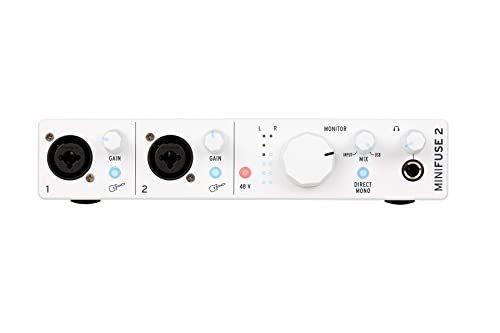 Arturia - Minifuse 2 - Interfaccia Audio E Midi Usb Compatta, Con Pacchetto Di Software Creativo Di Alta Qualità Per La Registrazione, La Produzione,