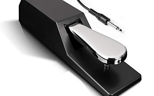 Alesis Asp-2 - Pedale Di Sustain Universale Con Action Dinamica Per Pianola, Tastiera Midi, Pianoforte Digitale