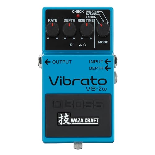 Boss Vb-2W Pedale Vibrato Per La Chitarra Elettrica, Espressività "True Vibrato", L'Esperienza Definitiva Del Suono Boss