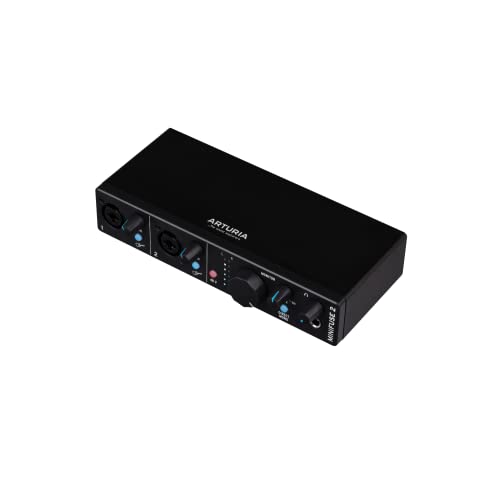 Arturia - Minifuse 2 - Interfaccia Audio E Midi Usb Compatta, Con Pacchetto Di Software Creativo Di Alta Qualità Per La Registrazione, La Produzione,