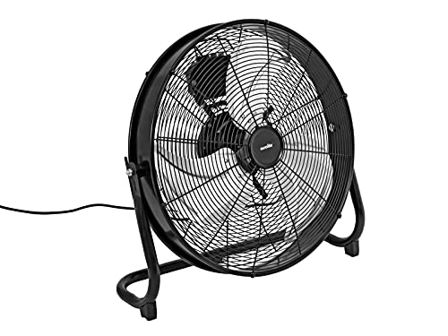 Eurolite Af-8 - Ventilatore Universale Per Tamburo | Ventilatore Da Pavimento Con Potenza Variabile E Direzione Del Vento