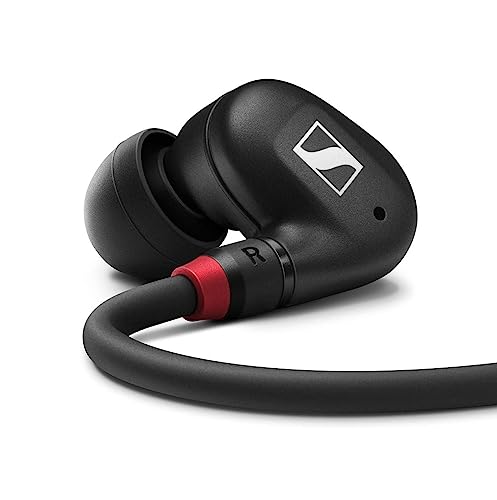 Sennheiser Ie 100 Pro, Cuffie Dinamiche Intrauricolari Per Il Monitoraggio, Nere