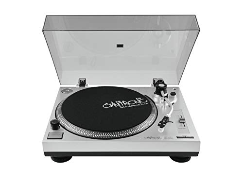 Giradischi Piatto Dj Professionale Omnitronic Bd-1350 Silver