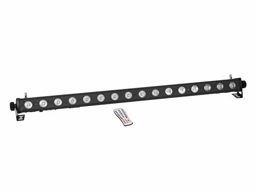 Eurolite Striscia Led Pix-16 Qcl Con 16 Led Rgb Da 4 W (4 In 1), Telecomando A Infrarossi, Prodotto Speciale, Illuminazione Per Effetti Spettacolari