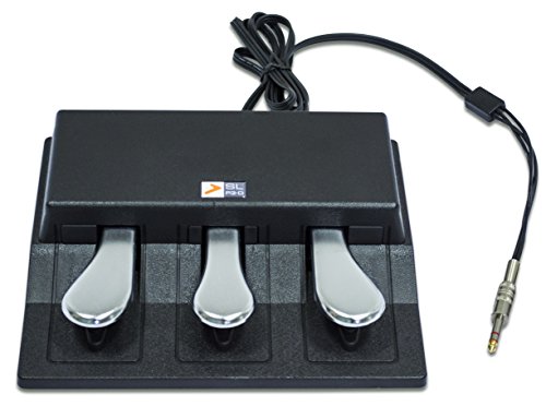 Studiologic Slp3-D, Triplo Pedale Compatibile Con Le Master Keyboard Della Serie Sl: Sl88 Grand, Sl88 Studio, Sl73 Studio