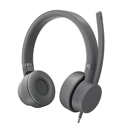Lenovo Go Wired Gxd1C99243 - Cuffie Anc (Grigio Tempesta)