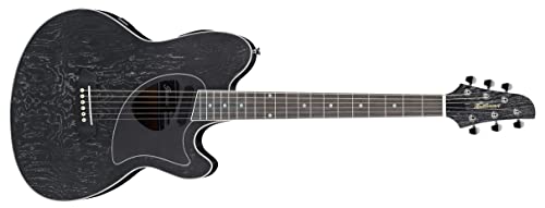 Ibanez Talman Tcm50-Gbo Galaxy Black Open Pore - Chitarra Acustica