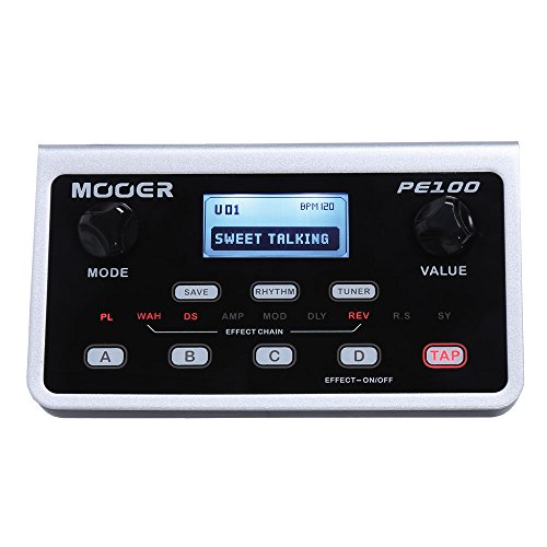 Mooer Pe100 Guitar Effects,Black