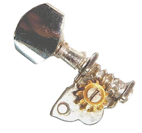 Indian Sitar Set Di 4 Sintonizzatori Testa Macchina (2-Way) Sostituisce Pioli Di Legno
