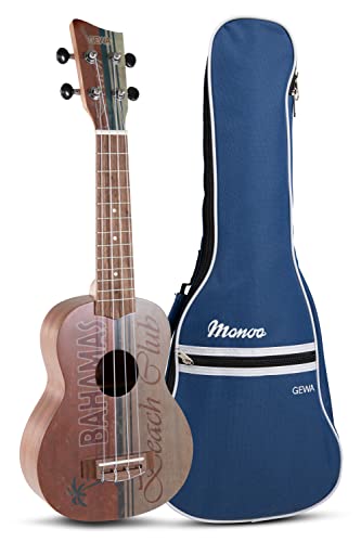 Ukulele Soprano Gewa Manoa Seaside K-So-Bc Beach Club Incl. Borsa Da Concerto Imbottita