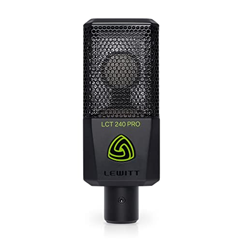 Lewitt Lct 240 Pro Microfono Per Home Recording, Nero
