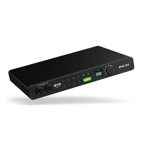 Audient Evo Sp8, Preamplificatore Da Studio, Otto Preamplificatori Evo, 8 Preamplificatori Microfonici Evo Con Smartgain, Preamplificatore Microfonico