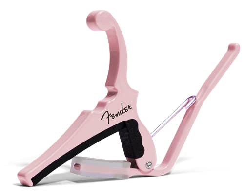 Kyser Fender Classic Capo Shell Pink Capotasto Per Chitarra