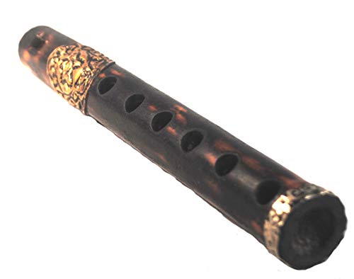 Fiera Mococcan Legno Berbero Flauto/Registratore/Whistle (Dark Colorato)