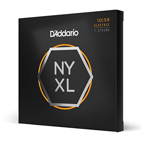 D'Addario Nyxl1059 7 Set Di Corde Per Chitarra Elettrica