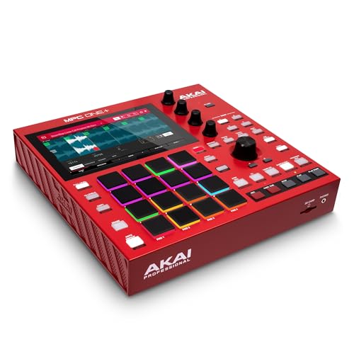 Akai Professional Mpc One+ Drum Machine, Beat Maker E Controller Midi Con Wi-Fi, Bluetooth, Drum Pad, Synth Plug-In E Schermo Touch