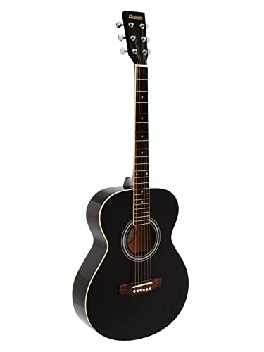 Dimavery Aw-303 - Chitarra Western, Colore Nero