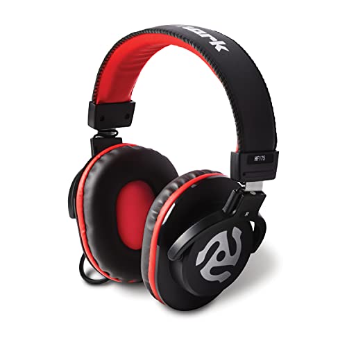 Numark Hf175 - Cuffie Dj Con Filo 3 M, Chiuse Con Driver Da 40 Mm, Padiglioni Auricolari Di Alta Qualità Per Il Mixing E Il Monitoraggio