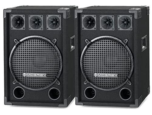 Mcgrey Dj-1222 Altoparlante Disco Dj-Box Coppia 2 X 600W