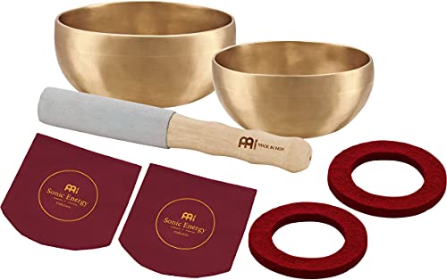 Meinl Sonic Energy Singing Bowls, Singing Bowls Set, Universal Series Set, Composto Da 2 Campane Tibetane, Sb-U-900