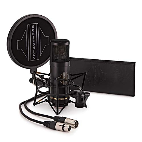 Sontronics Stc-20 Pack Large-Diaphragm Cardioid Condenser Microphone With Accessories, Nero