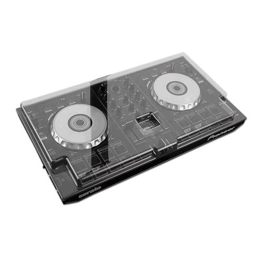 Decksaver Le Cover Per Pioneer Dj Ddj-Sb3 - Coperchio Protettivo In Policarbonato Super Resistente In Colore Trasparente Fumé Brevettato, Prodotta Nel