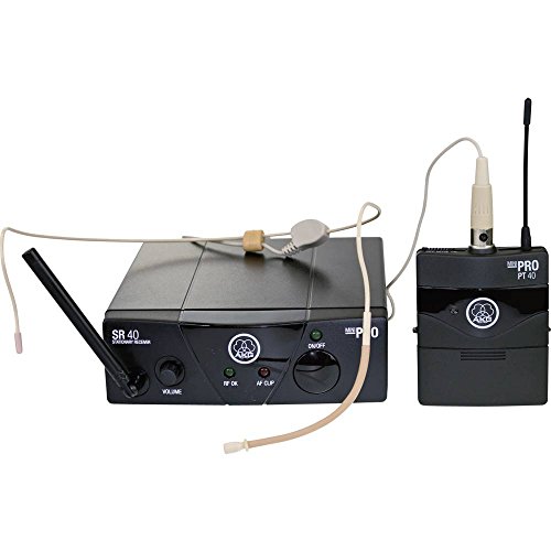 Akg Wms 40 Mini Sport Radio Headset Ism1 863,100 Mhz