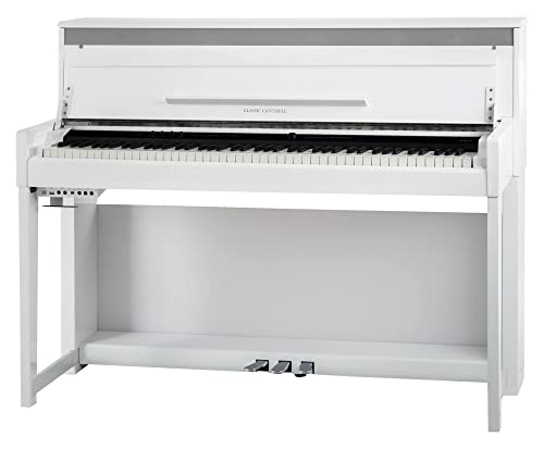 Classic Cantabile Up-1 Wm Pianoforte Verticale Digitale - 88 Tastiera Pesata - Pianola Musicale Con Usb, Midi, 256 Polifonia, 40 Voci - Piano Digitale