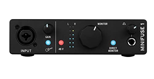 Arturia - Minifuse 1 - Interfaccia Audio Usb Compatta, Con Pacchetto Di Software Creativo Di Alta Qualità Per La Registrazione, La Produzione, I Podca