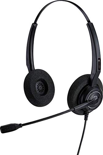 Alcatel-Lucent Enterprise Ah 12 Ga - Cuffie Per Telefono Rj09, Con Connettore A Corda, Colore: Nero