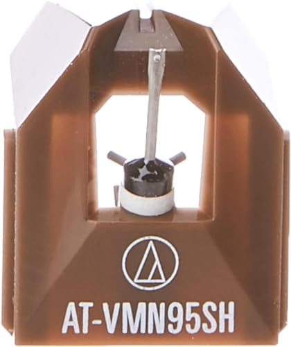 Audio-Technica At-Vmn95Sh Shibata Replacement Stylus - For The At-Vm95Sh Cartridge (Brown)