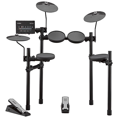Yamaha Dtx402K Batteria Elettronica - Set Completo Con 415 Suoni Professionali - 10 Kit Di Batteria Incorporati Modificabili, 10 Funzioni Di Training 