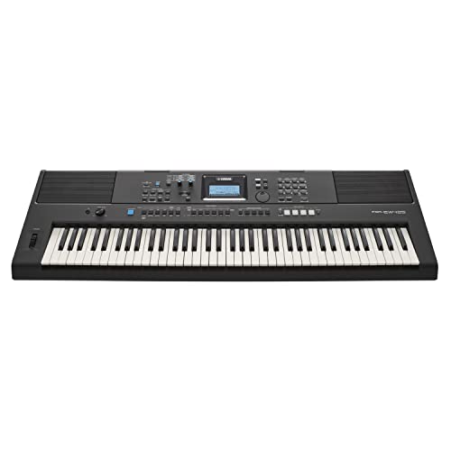 Yamaha Digital Keyboard Psr-Ew425 - Tastiera Digitale Versatile - Design Portatile Con 76 Tasti A Tocco Sensibile, 820 Voci E Pannello Di Controllo Lc