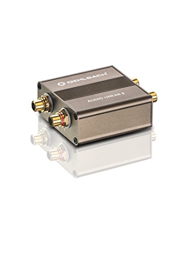 Oehlbach Audio Linear 8 - Filtro Di Isolamento Galvanico Per Giradischi E Subwoofer - Filtro Di Soppressione Delle Interferenze Per Eliminare I Loop D